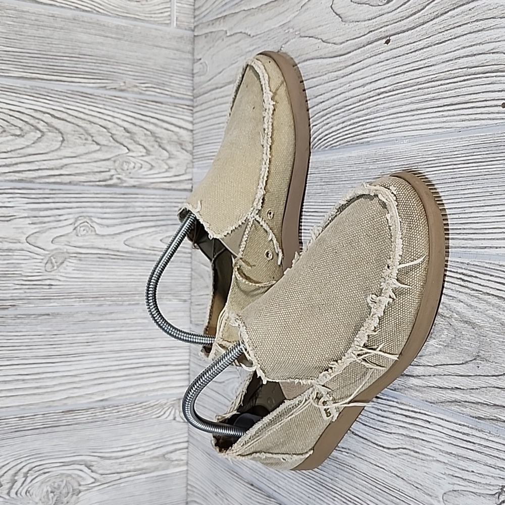 CROCS Tan Loafers & Slip-Ons
